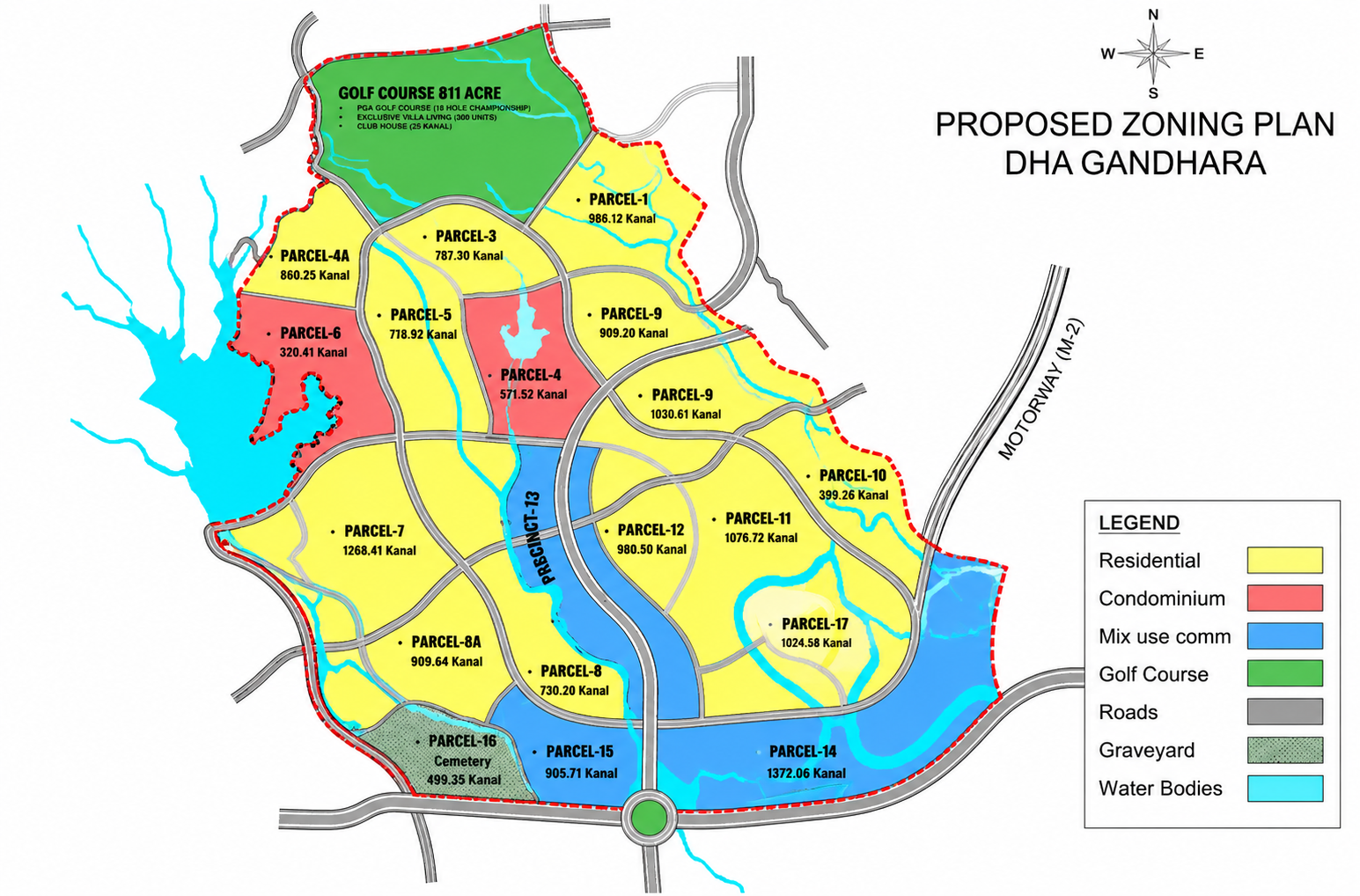 DHA Gandhara Master Plan